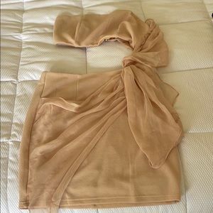 Two piece flowy dress